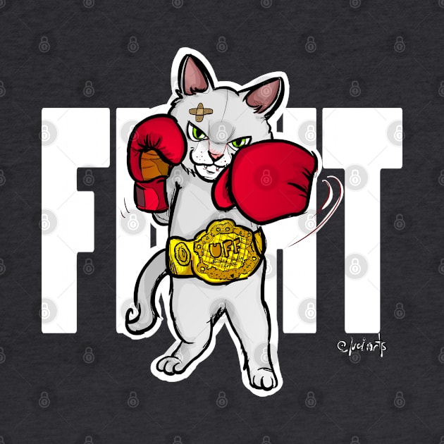 Ultimate Fluffy Fighter by @akaluciarts